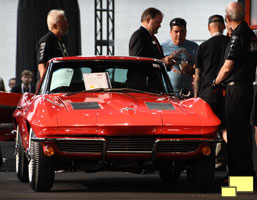 1963 Corvette Split Window Coupe Riverside Red