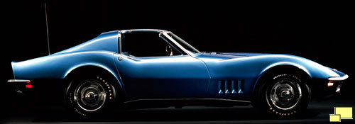 1968 Corvette in Le Mans Blue