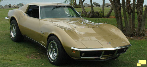1969 Corvette in Riverside Gold