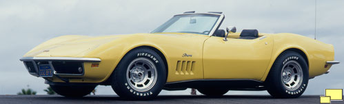 1969 Daytona Yellow Corvette
