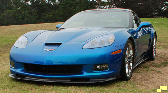 2009 Chevrolet Corvette ZR1 in Jetstream Blue