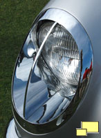 Production Corvette Headlight
