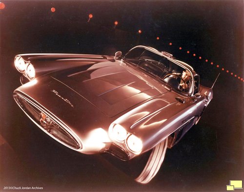 Corvette XP700 Concept Car Drawing