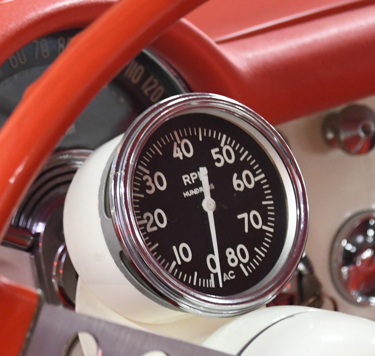 1957 Corvette Airbox Tachometer