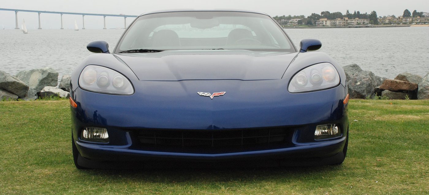 2007 Corvette in Le Mans Blue