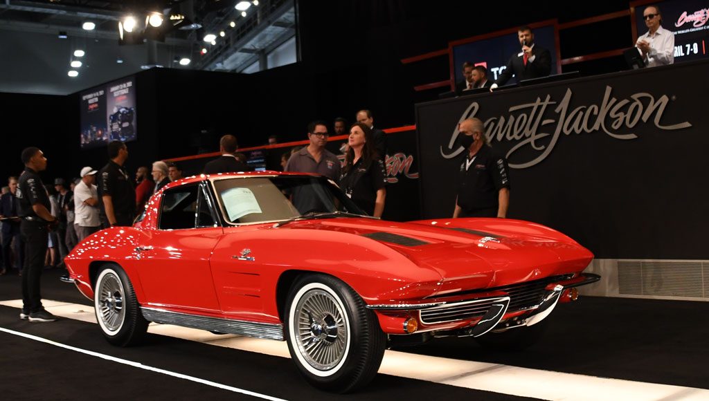 1963 Corvette Split Window Coupe Riverside Red
