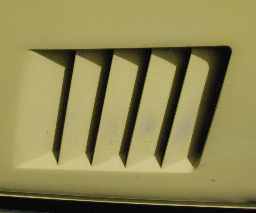 1967 Corvette Sting Ray Front Fender Side Vents