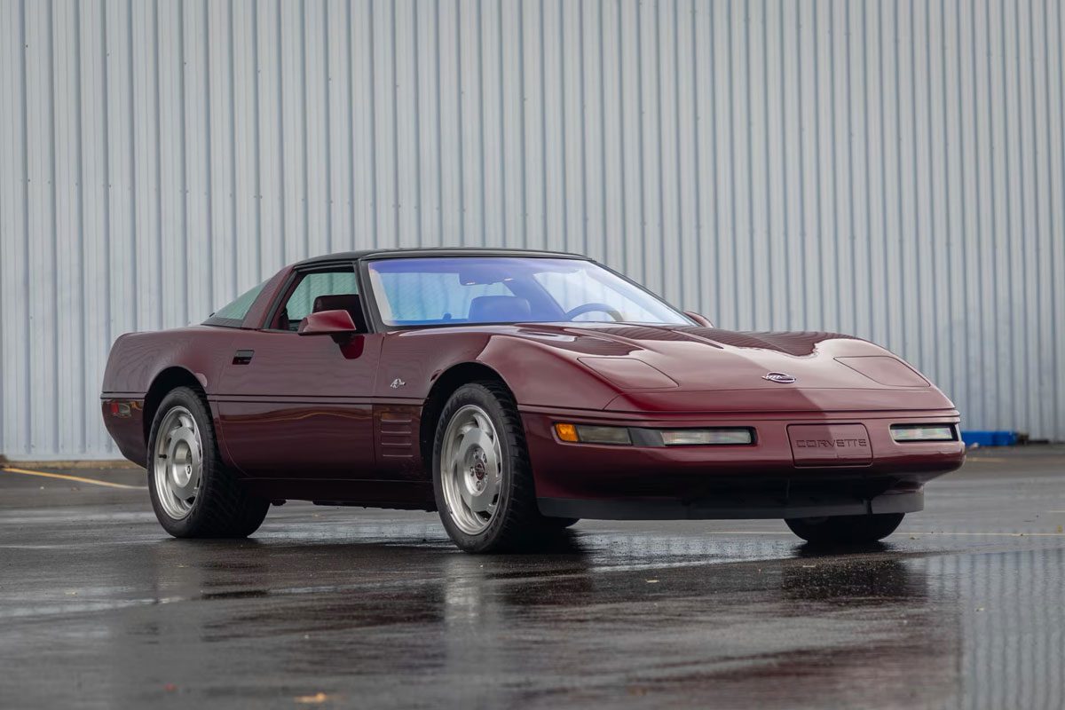 1993 ZR-1 Anniversary Edition in Ruby Red