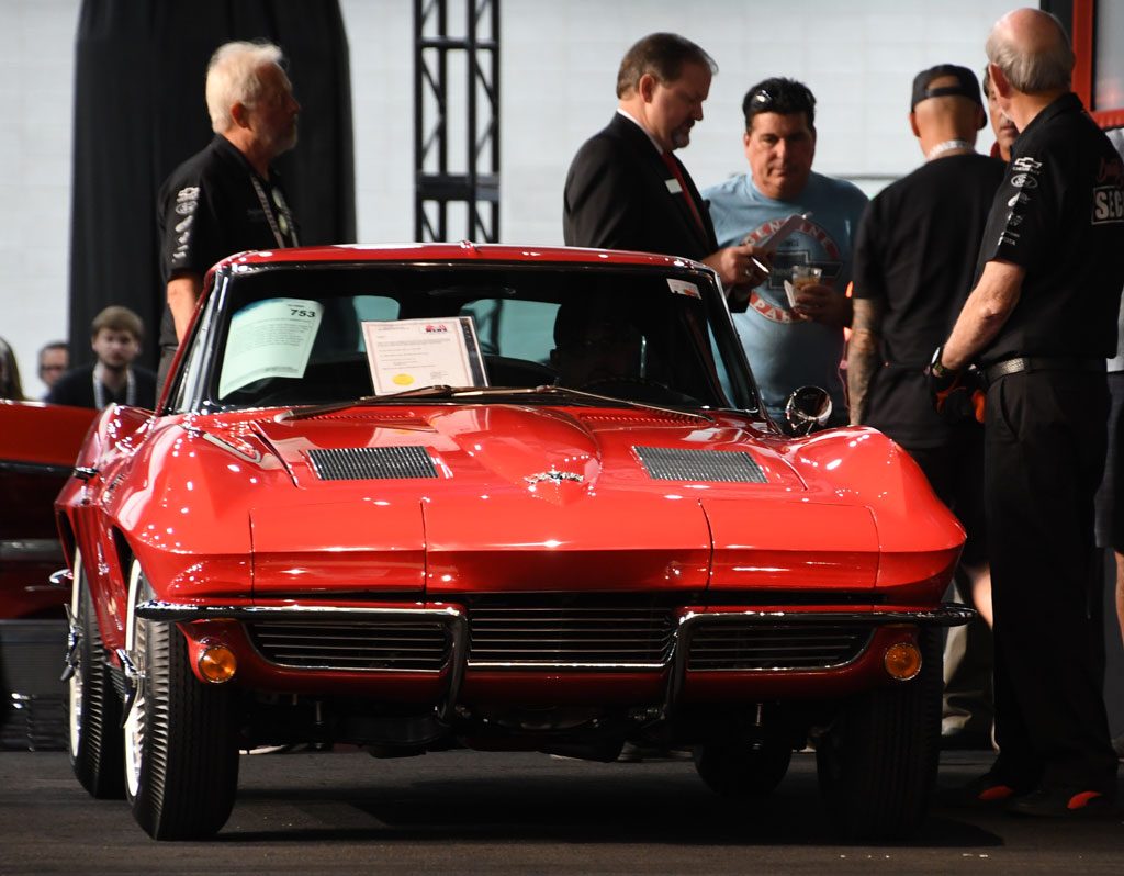 1963 Corvette Split Window Coupe Riverside Red