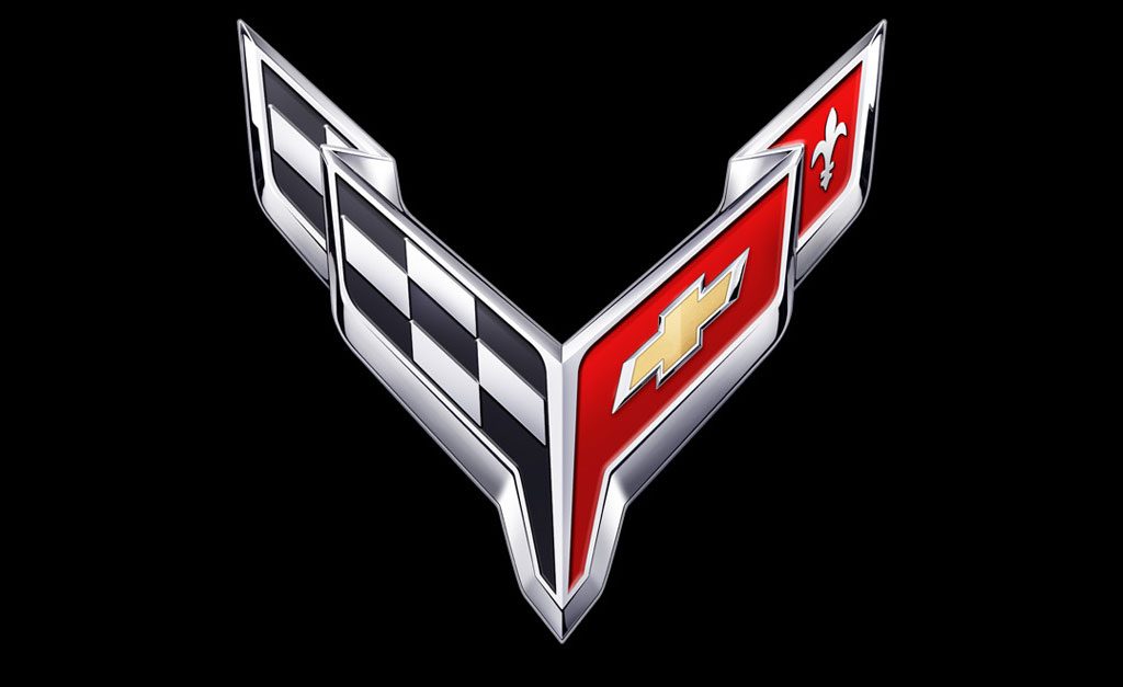 C8 Corvette nose emblem