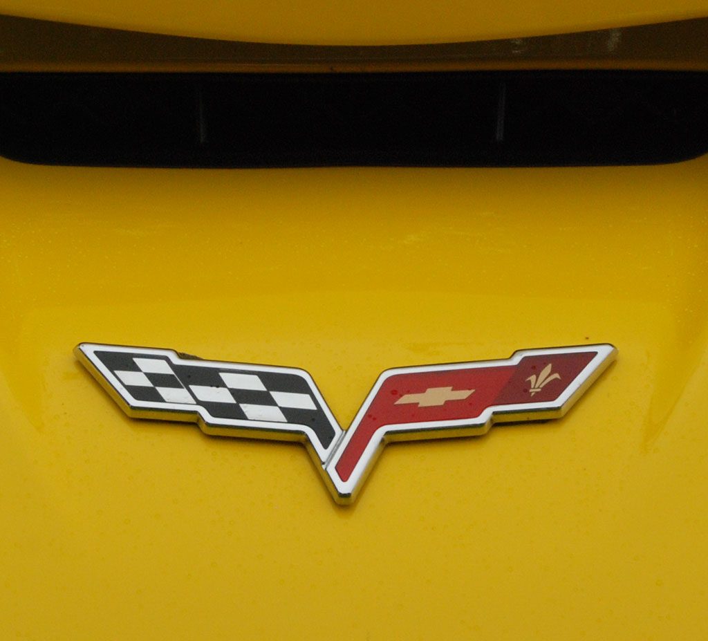 C6 Corvette nose emblem