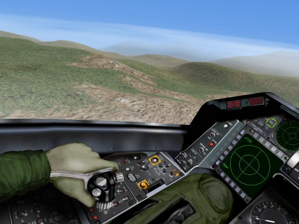Jet Fighter Cockpit, the inspiration for the C8 HVAC Controls