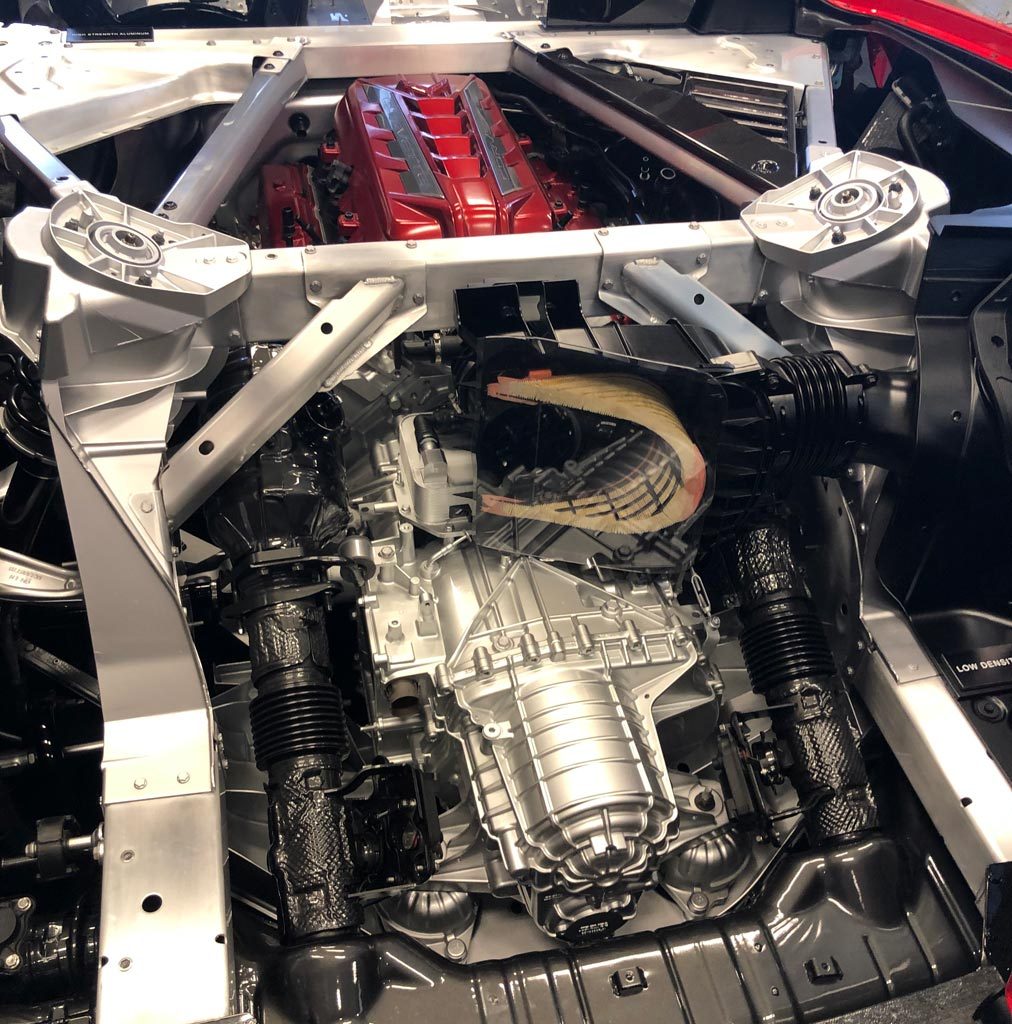 2020 C8 Corvette Mid Engine Drivetrain